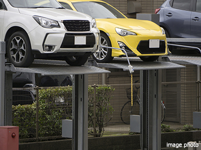 昇降式機械駐車場装置｜ザ・パークハウス白金
