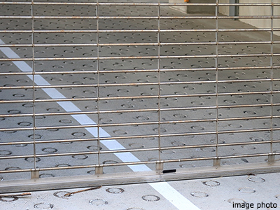 駐車場リングシャッター｜ザ・パークハウス白金